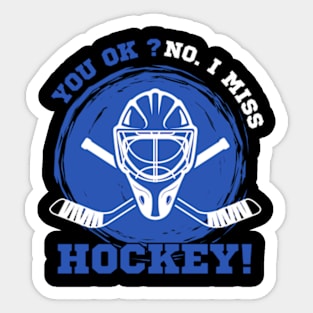 Hockey Sticker